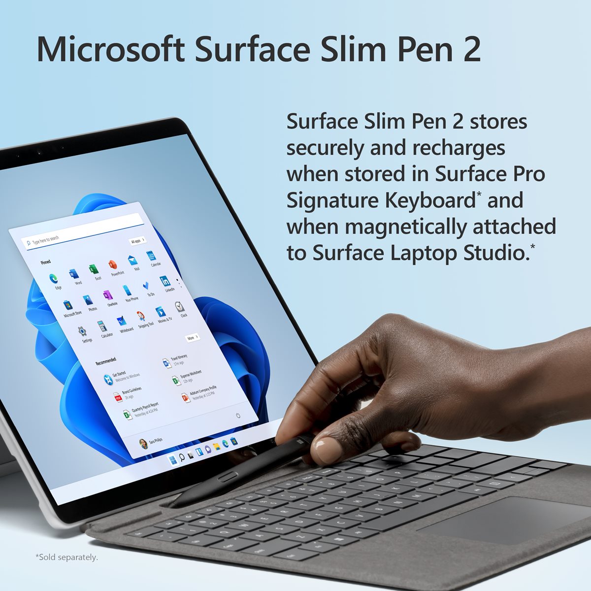 Microsoft Surface Slim Pen 2 - Black | P.C. Richard & Son