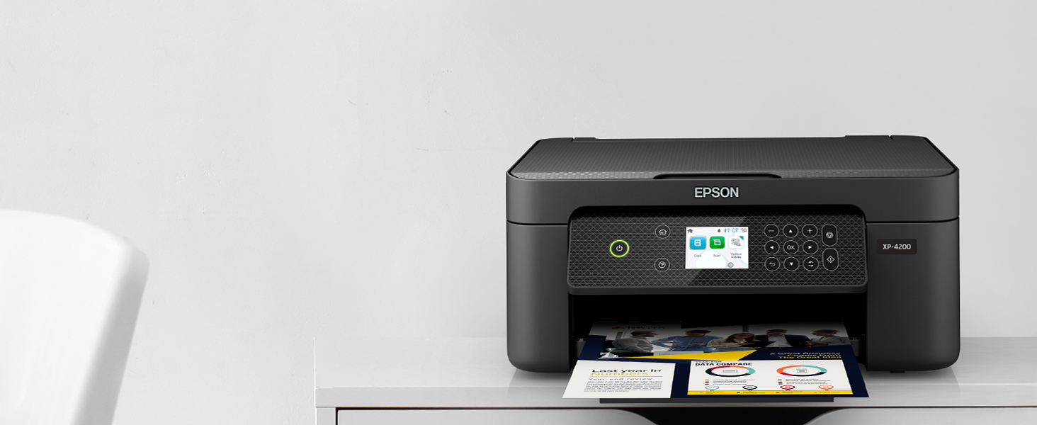 Epson XP-4200 & 4100 Printer : How to Load Paper 