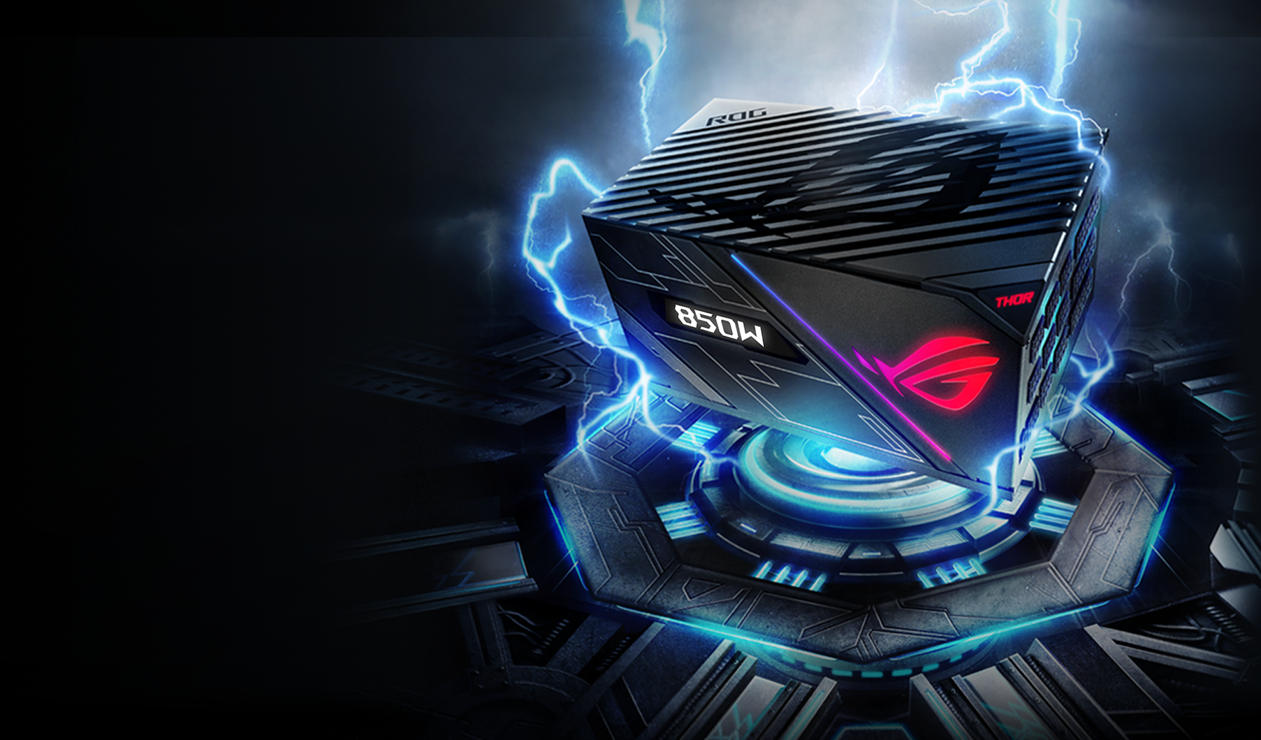 ASUS ROG Thor 850W Fully Modular RGB Power Supply - Newegg.com