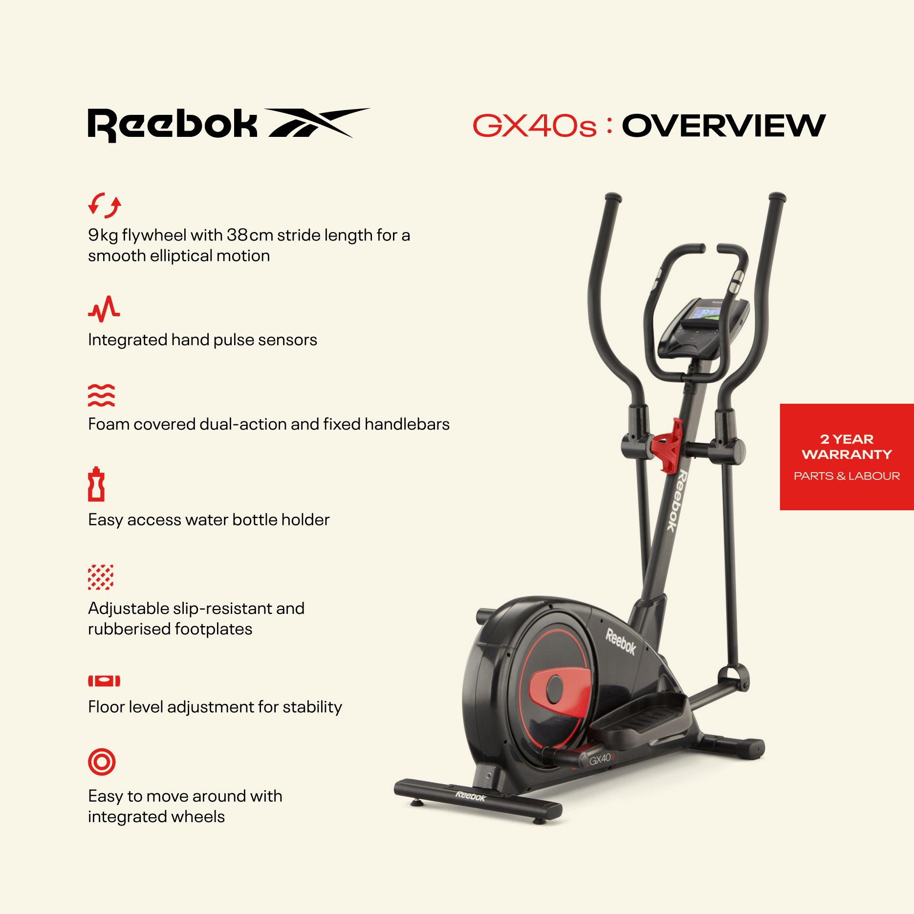 Buy Reebok GX40s One Cross Trainer | Cross trainers |