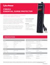 CyberPower CSB404 Essential Surge Protector - Data Sheet