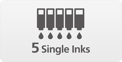 Only change the ink which runs out