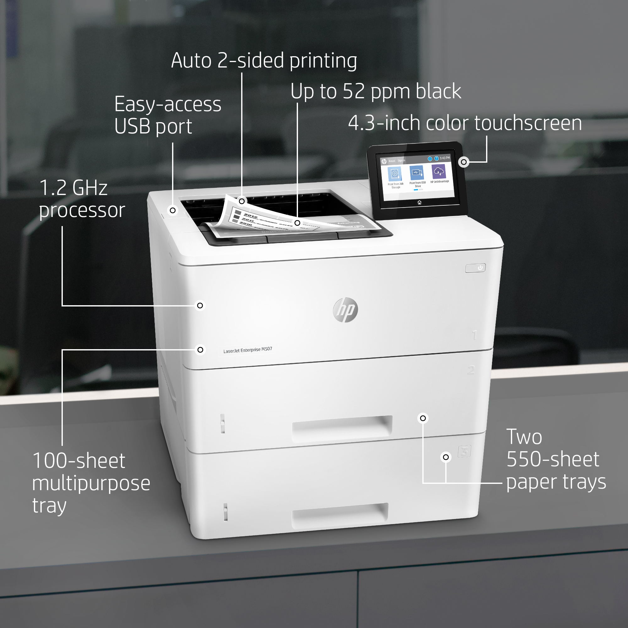 HP 32 lb. Laser Printer Paper