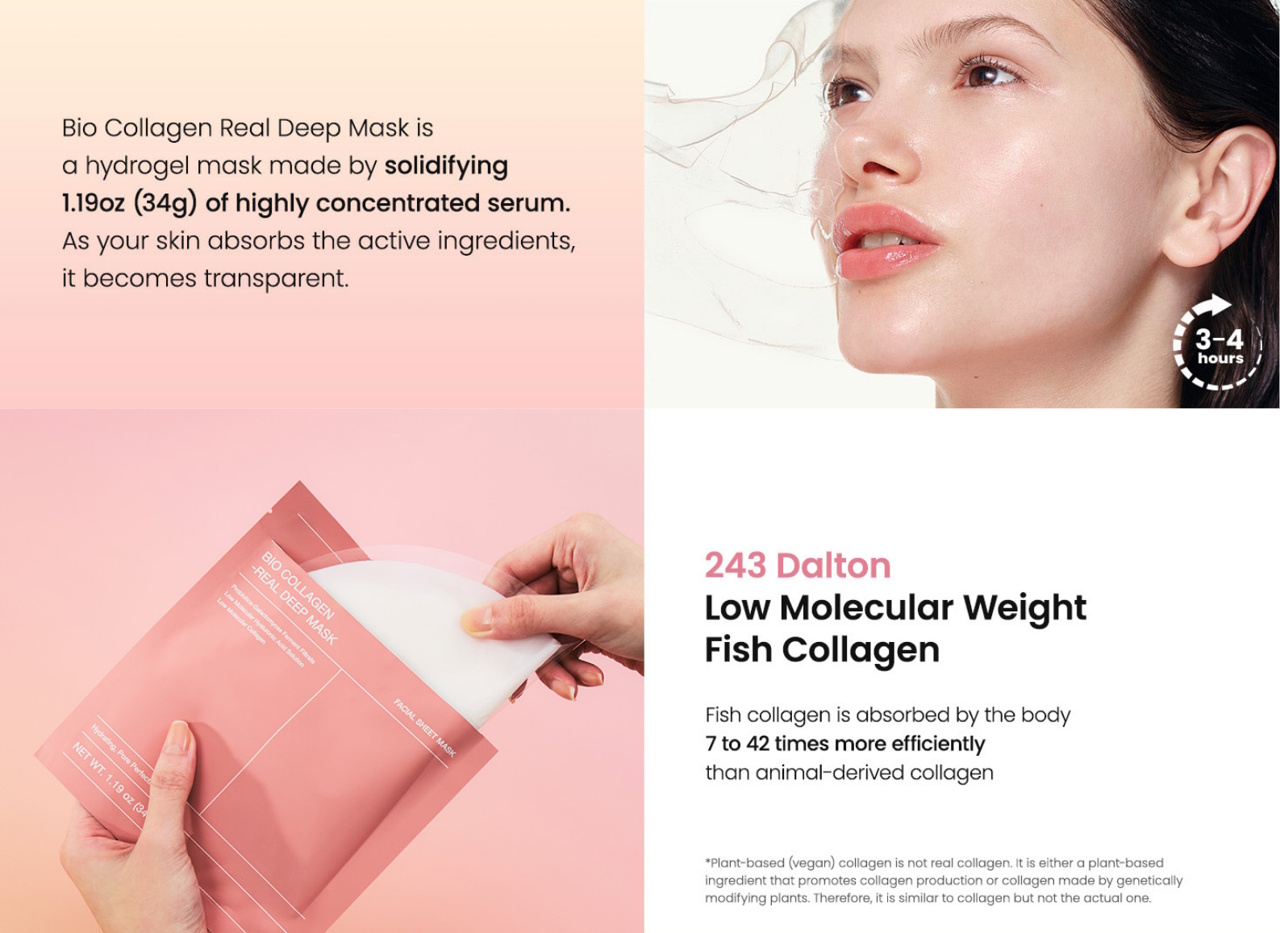 Biodance Bio-Collagen Real Deep Mask, 24-pack | Costco