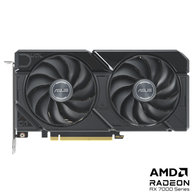 ASUS Dual Radeon™ RX 7600 XT OC Edition 16GB GDDR6 is armed to dish out frames and keep vitals in check