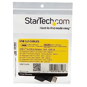Startech : ADAPTATEUR USB 3.1 USB-C VERS USB-A - M pour