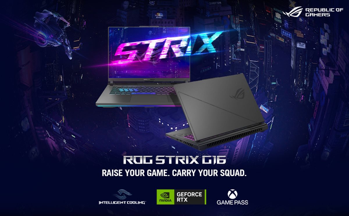  ASUS ROG Strix G16 (2023) Gaming Laptop, 16” 16:10 FHD