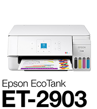 EcoTank ET-2418 Wireless All-in-One Color Supertank Printer
