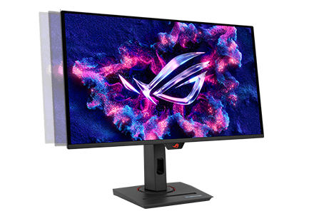 Schwenkbare Einstellung des Monitors