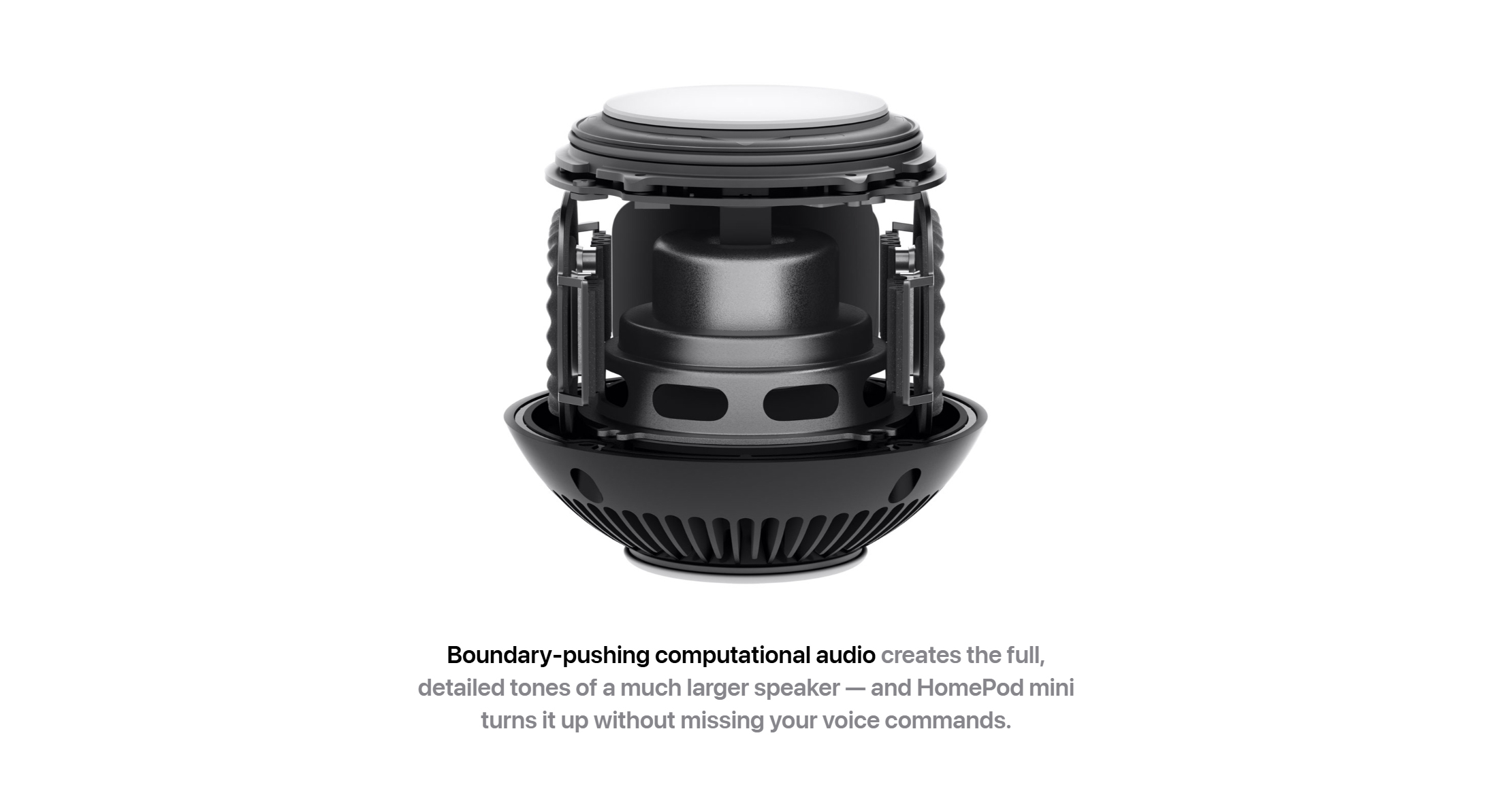 Buy Apple HomePod Mini Smart Speaker - Midnight Black | Wireless