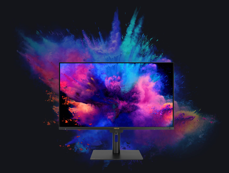 A vibrant powder explosi ProArt Display