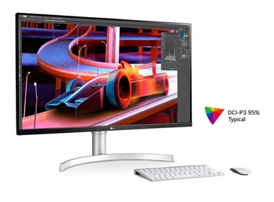 27” IPS 4K UHD Computer Monitor DCI-P3 95%