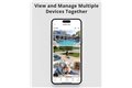 slide 4 of 5, zoom in, manage multiple devices