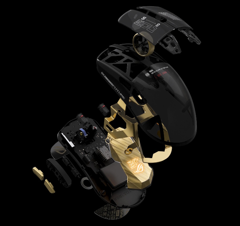 ASUS ROG Harpe II Extreme Lightweight Optical Gaming Mouse with