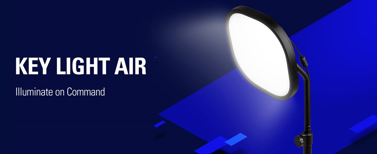 Elgato Key Light Air, Professional LED Panel With 1400 Lumens 10LAB9901 