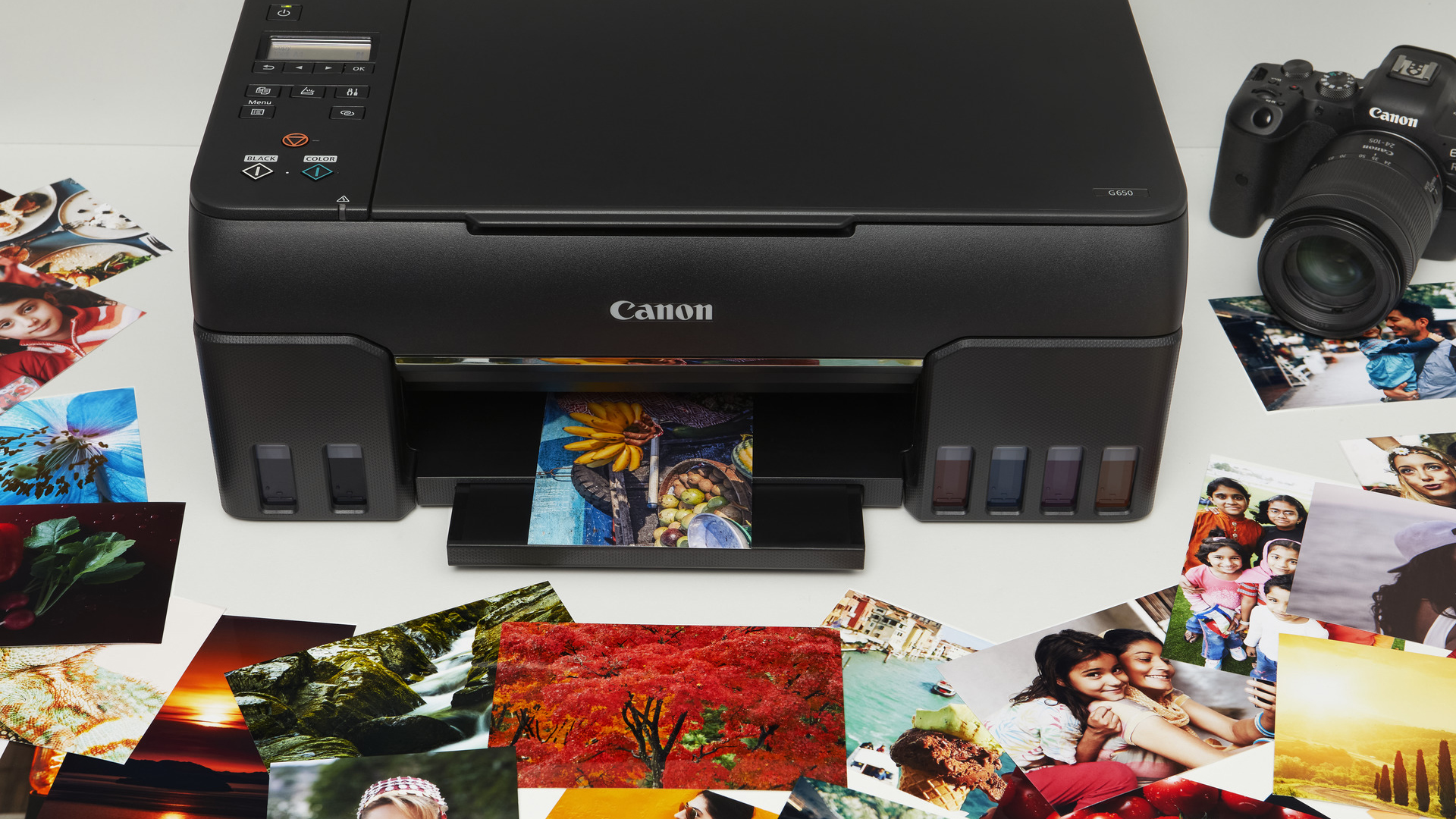 Canon PIXMA TS3350 Multifunction Wifi Printer - Black & ink cartridges  PG-545 XL + CLI-546 XL BK/C/M/Y (2 ink cartridges) multipack black + color  8ml + 9ml ORIGINAL for PIXMA printers 