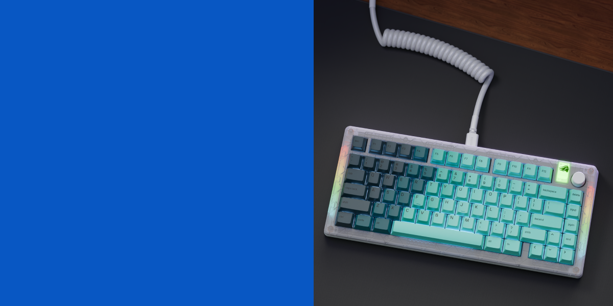 Glorious GPBT Gradient Keycaps - Grapefruit - Thumbnail 2