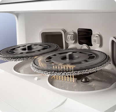 Integrated Washboard Minimises Residue and Odors