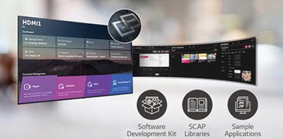 50” UR640S Series UHD Signage TV webOS™ 6.0