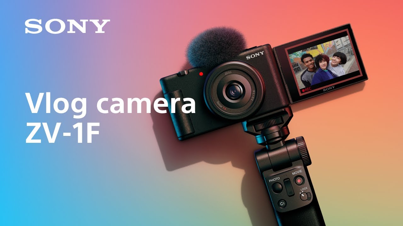 Sony ZV-1F Digital Camera - Black - ZV1F/B