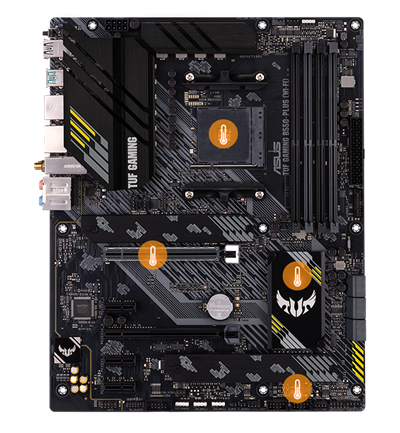 ASUS TUF GAMING B550-PLUS (WI-FI) AM4 ATX AMD Motherboard - Newegg.com