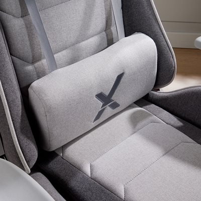 Buy X Rocker Alpha Fabric Office Gaming Chair - Grey | Office