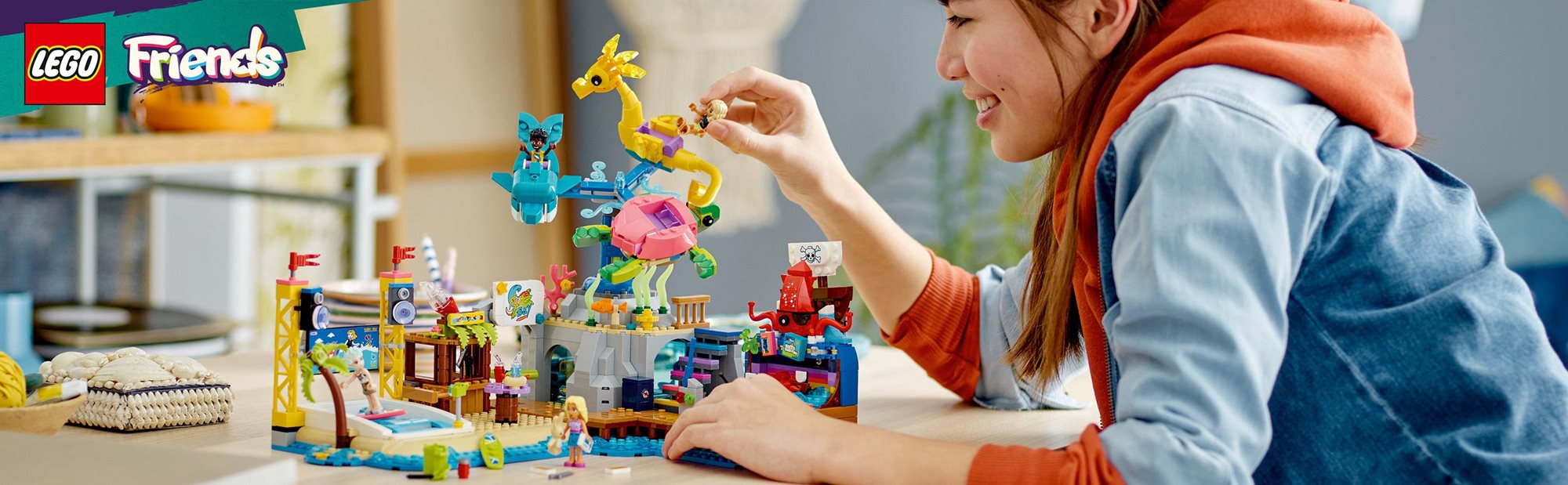 Lego friends sale amusement park argos