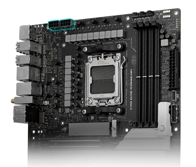 ROG Strix X670E-A ProCool II connector locations