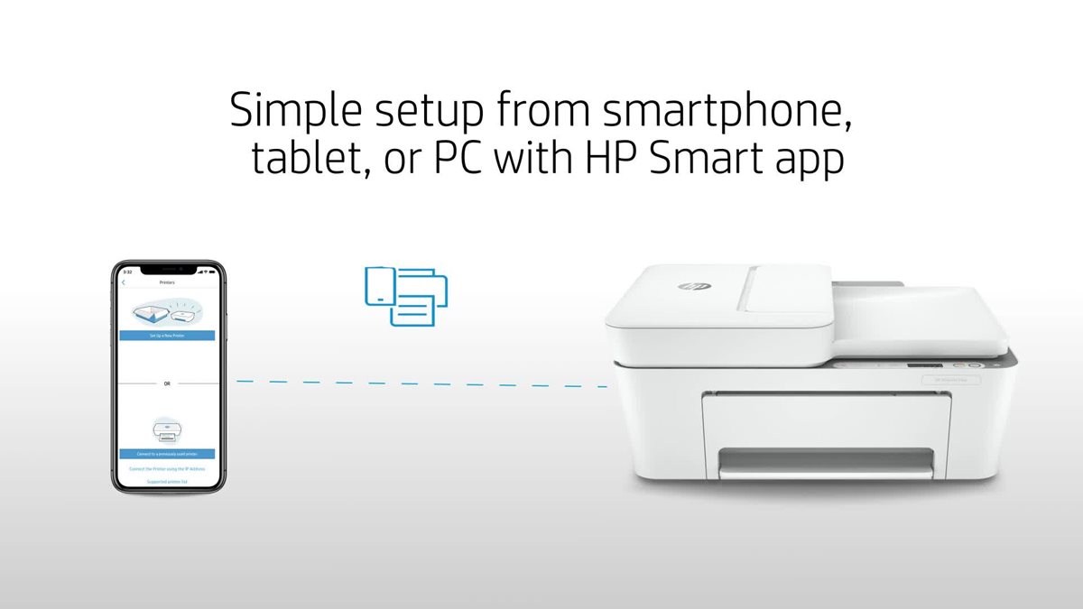 HP Imprimante multifonction DeskJet Plus 4120e A…