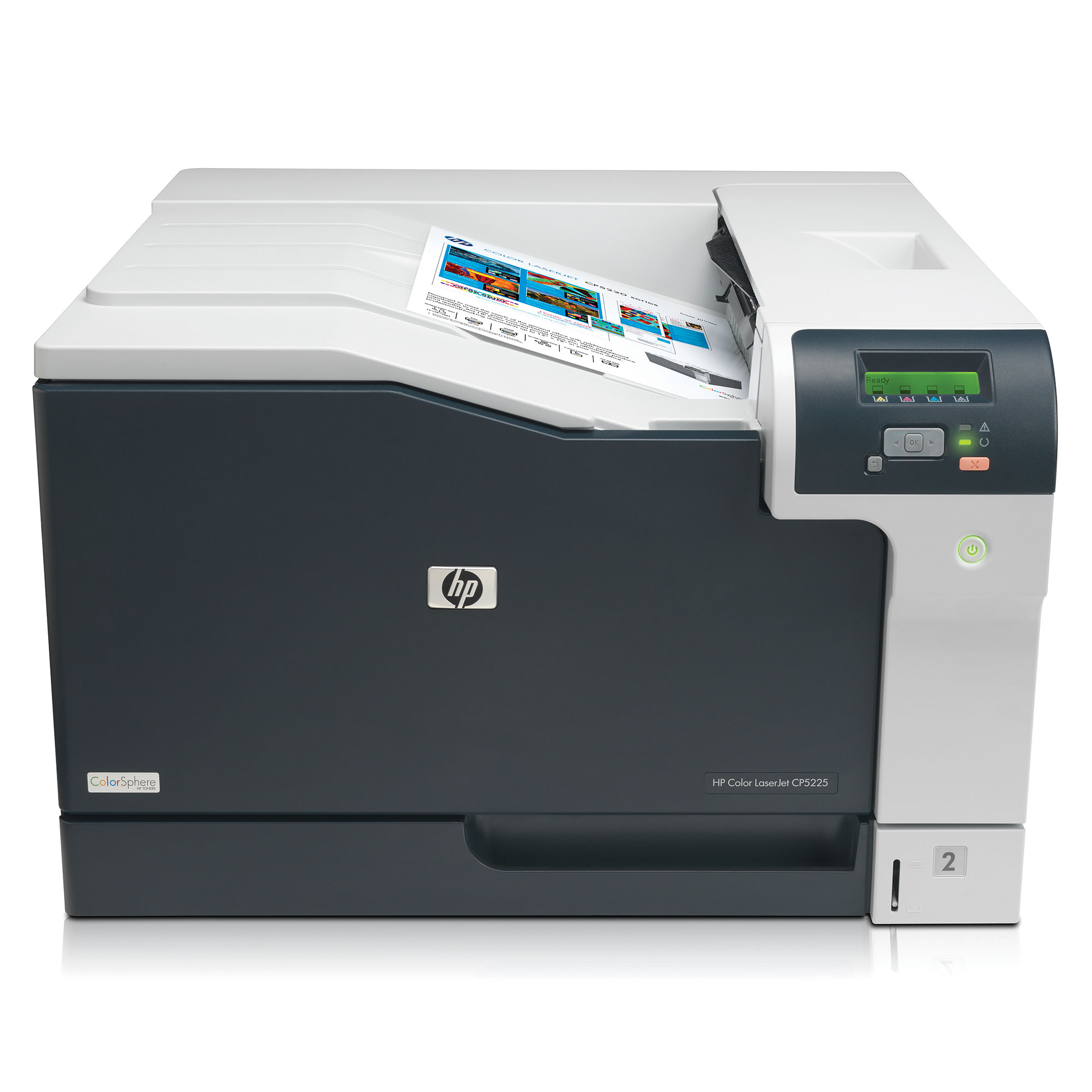 HP Color Professional CP5225n - printer - color - CE711A#BGJ | howardcomputers.com