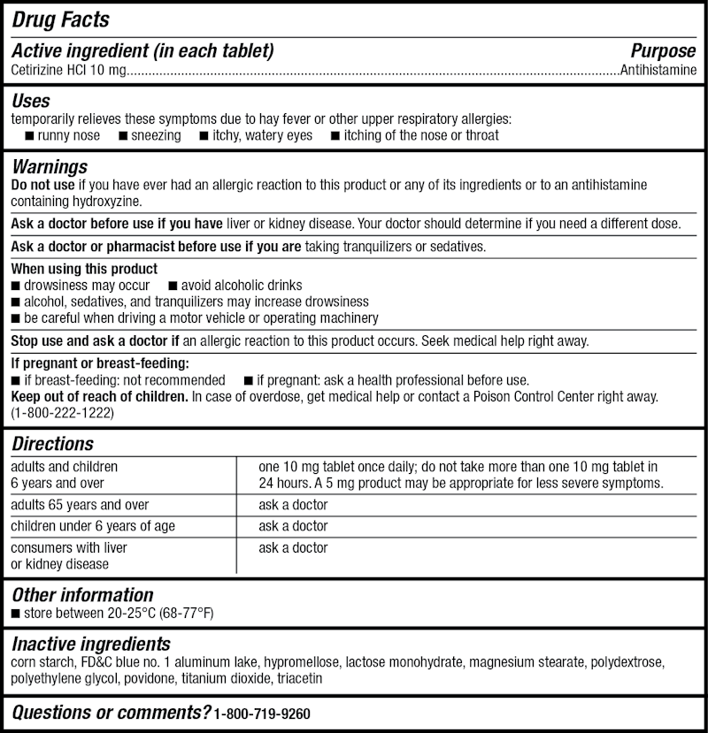 Drug Facts Labeling chart