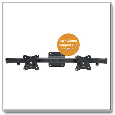 Tripp Lite Dual Monitor Desk Mount - Flex Arm For Two 17-32" Screens (DDR1732DAL)