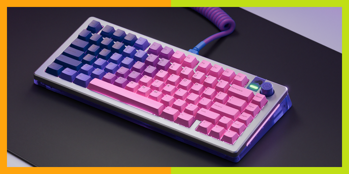 Glorious GPBT Celestial Fire Key Caps 114 Keys