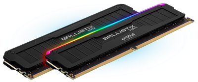 Crucial Ballistix MAX 4000 MHz DDR4 DRAM Desktop Gaming Memory Kit