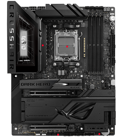 The thermal management on the ROG Crosshair X870E Dark Hero