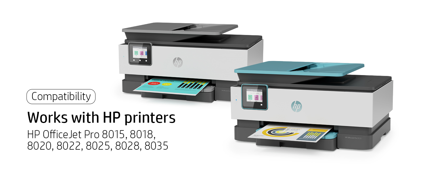 Cartouches HP Officejet Pro 8022 All-in-One Pas cher