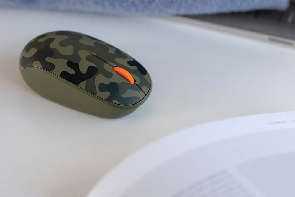 Bluetooth - Camo -Green Forest Microsoft Mouse Special Camo Edition