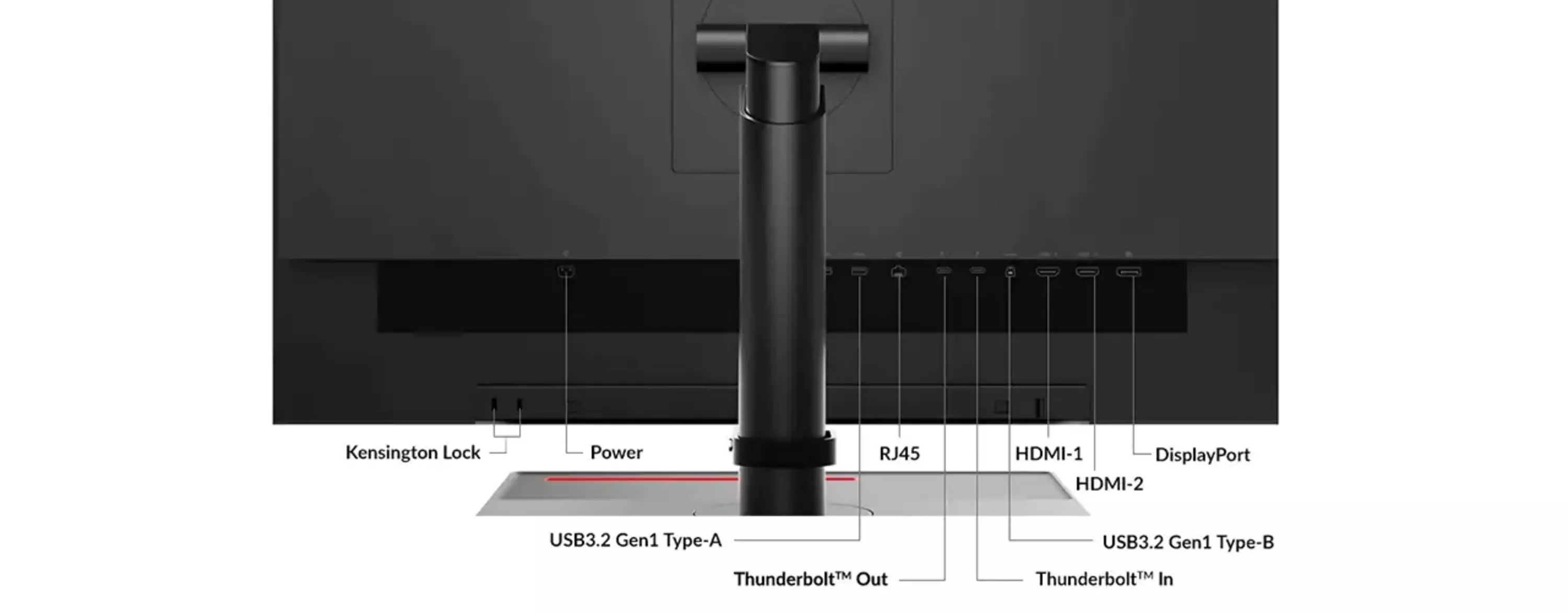 ThinkVision P27u-20 27 UHD Thunderbolt USB-C Docking Monitor
