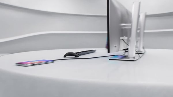 thumbnail video image 2 of Dell U2422HE UltraSharp 23.8" Full HD WLED LCD Monitor - Black, Silver, 2 of 4