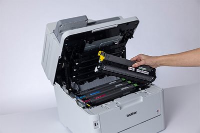 Brother MFC-L8390CDW toner cartridge replacement
