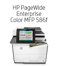 HP 586dn Enterprise Color PageWide Array Multifunction Printer G1W39A