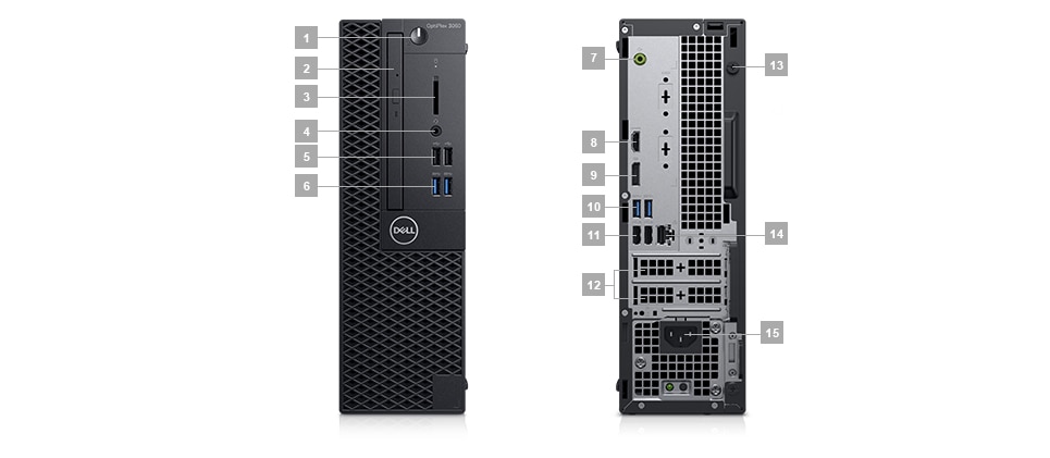 Dell OptiPlex 3000 3060 Desktop Computer - Intel Core i3