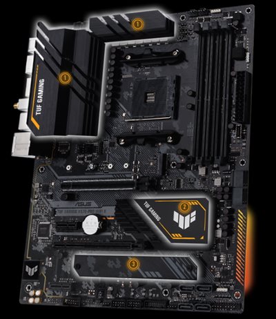 ASUS TUF GAMING X570-PRO WIFI II AM4 ATX AMD Motherboard - Newegg.com