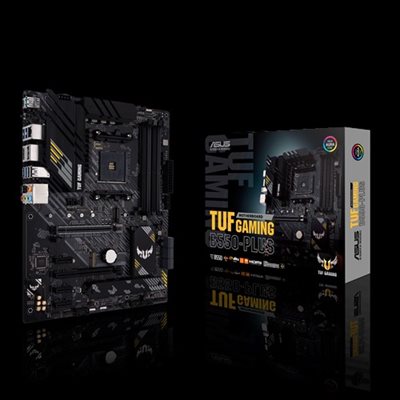 TUF GAMING B550-PLUS Desktop Motherboard, AMD B550 Chipset, Socket
