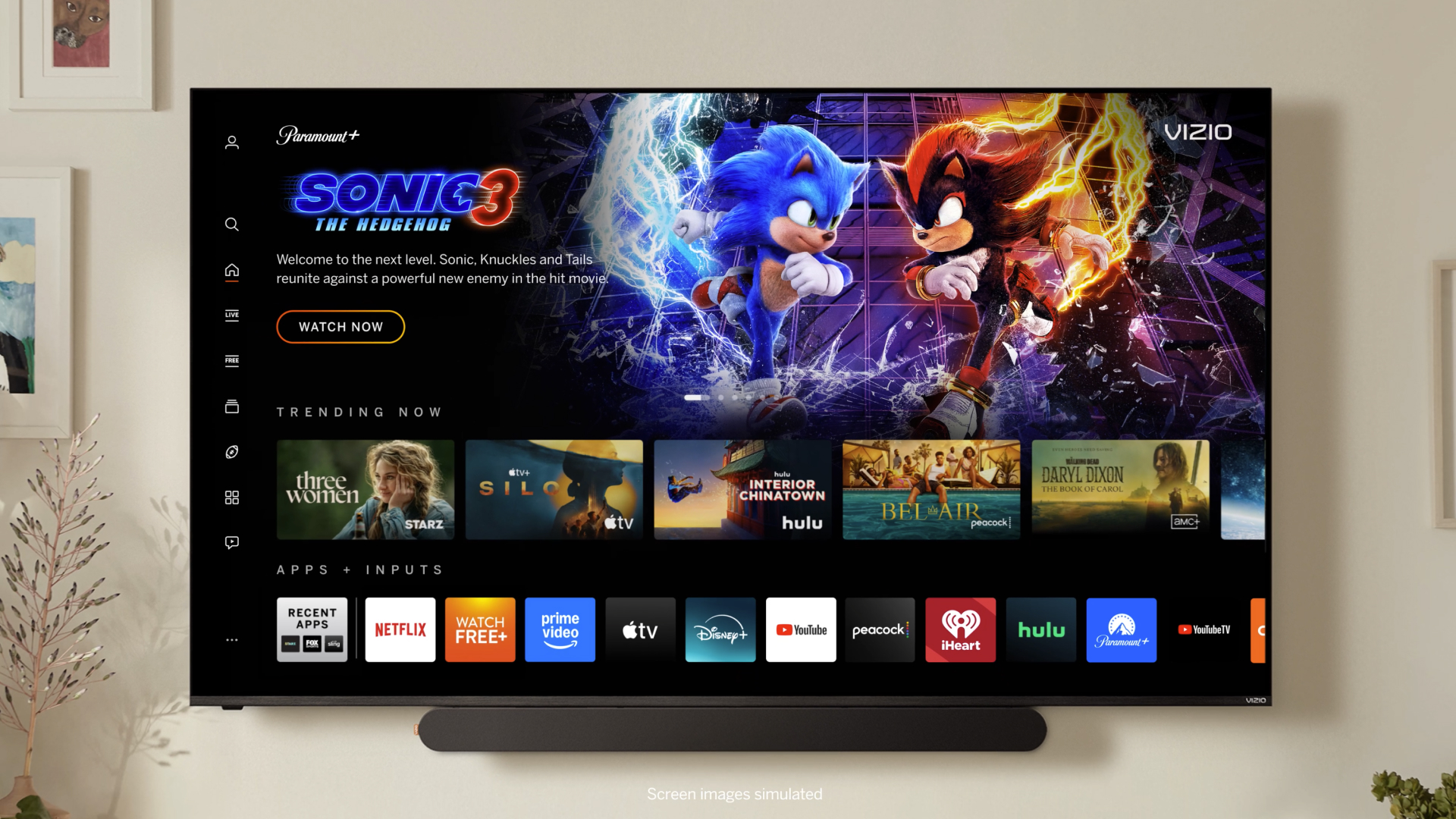 slide 1 of 3, show larger image, vizio os