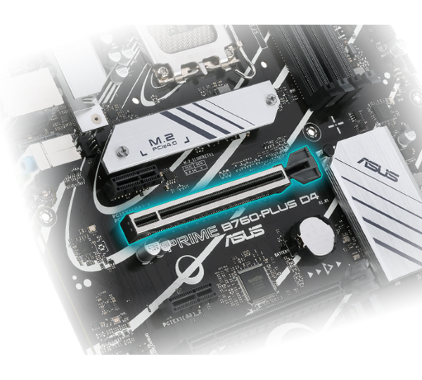 ASUS Prime B760-PLUS D4 Intel B760(13th and 12th Gen) LGA 1700 ATX