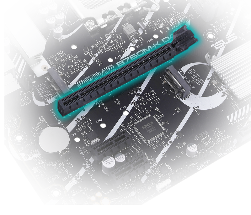 PCIe 4.0 Steckplatz