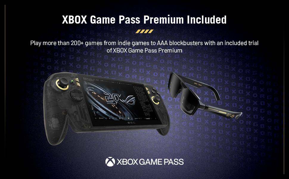 Xbox Game Pass Premium trial included with eligible Ally X20 bundles