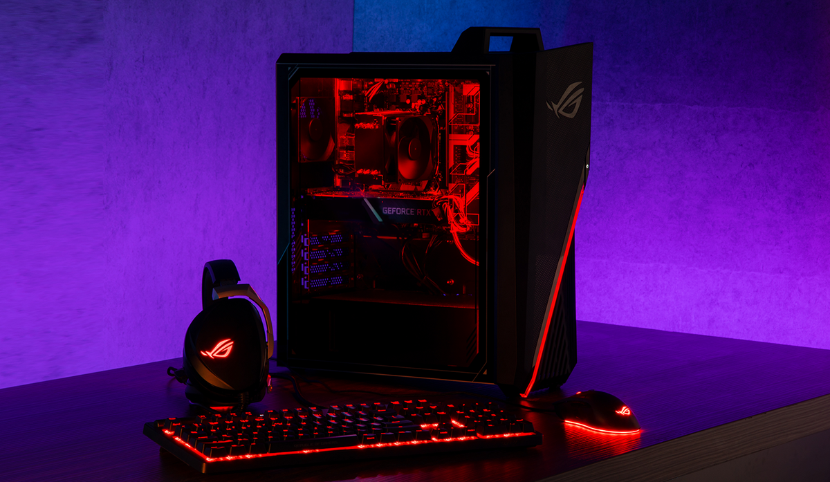 ASUS Gaming Desktop ROG Strix Ryzen 7 3rd Gen 3700X - Newegg.com
