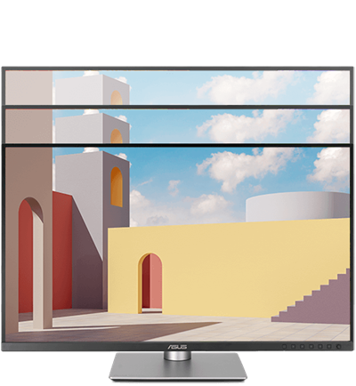 ProArt Display has an ergonomically-designed stand providing height adjustment